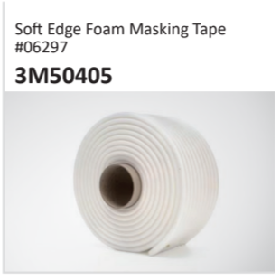 Soft Edge Foam Masking Tape #06297 3M50405