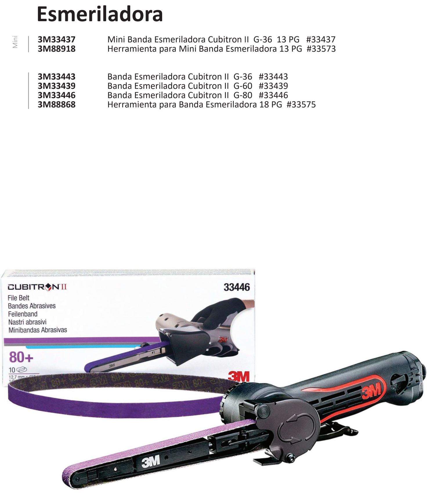 zz Esmeriladora Cubitron