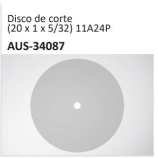 Disco de corte(20 x 1 x 532) 11A24PAUS-34087