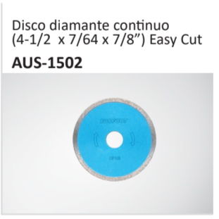 Disco diamante continuo(4-12 x 764 x 78”) Easy Cut AUS-1502