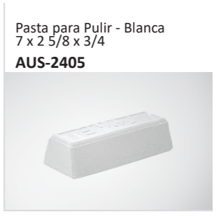 Pasta para Pulir - Blanca7 x 2 58 x 34AUS-2405