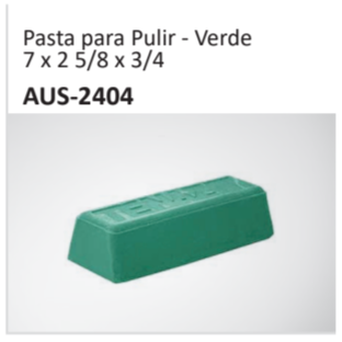 Pasta para Pulir - Verde7 x 2 58 x 34AUS-2404