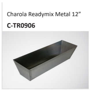 Charola Readymix Metal 12”C-TR0906