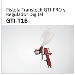 Pistola Transtech GTI-PRO yRegulador DigitalGTI-T1B