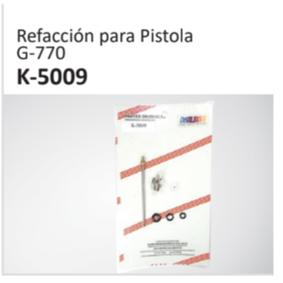 Refacción para PistolaG-770 K-5009