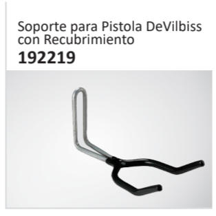 Soporte para Pistola DeVilbisscon Recubrimiento 192219