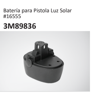 Batería para Pistola Luz Solar#165553M89836