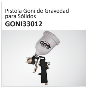 Pistola Goni de Gravedadpara SólidosGONI33012