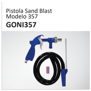 Pistola Sand BlastModelo 357GONI357