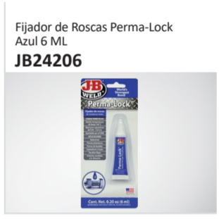 Fijador de Roscas Perma-LockAzul 6 ML JB24206