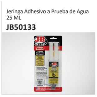 Jeringa Adhesivo a Prueba de Agua25 ML JB50133