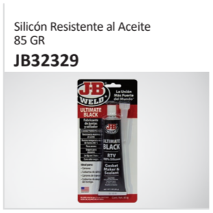 Silicón Resistente al Aceite85 GR JB32329