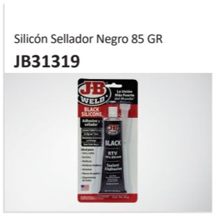 Silicón Sellador Negro 85 GR JB31319