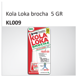 Kola Loka brocha 5 GRKL009