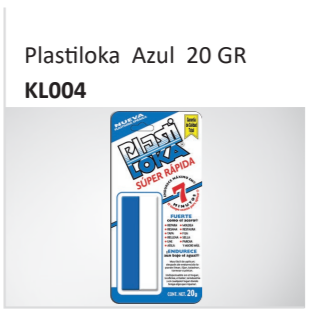 Plastiloka Azul 20 GRKL004