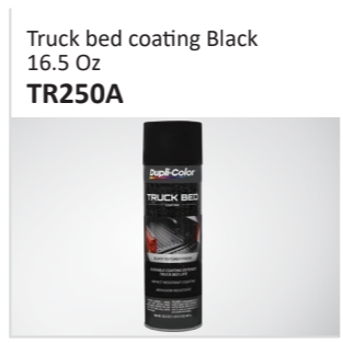 Truck bed coating Black16.5 Oz TR250A