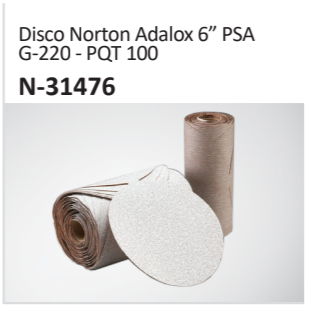 Disco Norton Adalox 6” PSAG-220 - PQT 100 N-31476