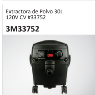 Extractora de Polvo 30L120V CV #337523M33752