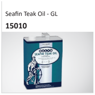 Seafin Teak Oil - GL 15010
