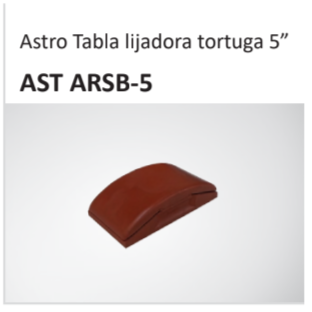 Astro Tabla lijadora tortuga 5” AST ARSB-5