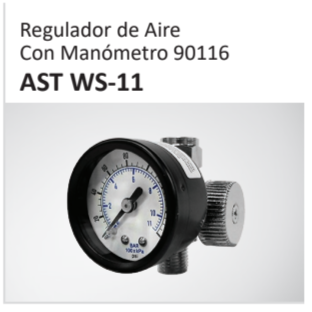 Regulador de AireCon Manómetro 90116 AST WS-11