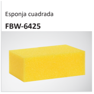 Esponja cuadrada FBW-6425