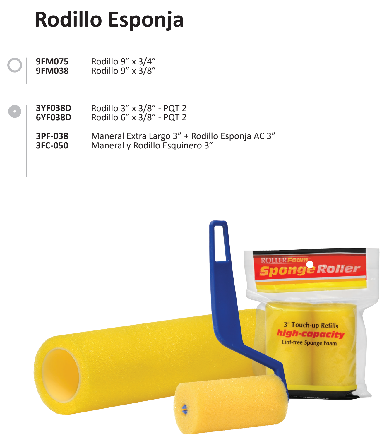 zz Rodillo Esponja