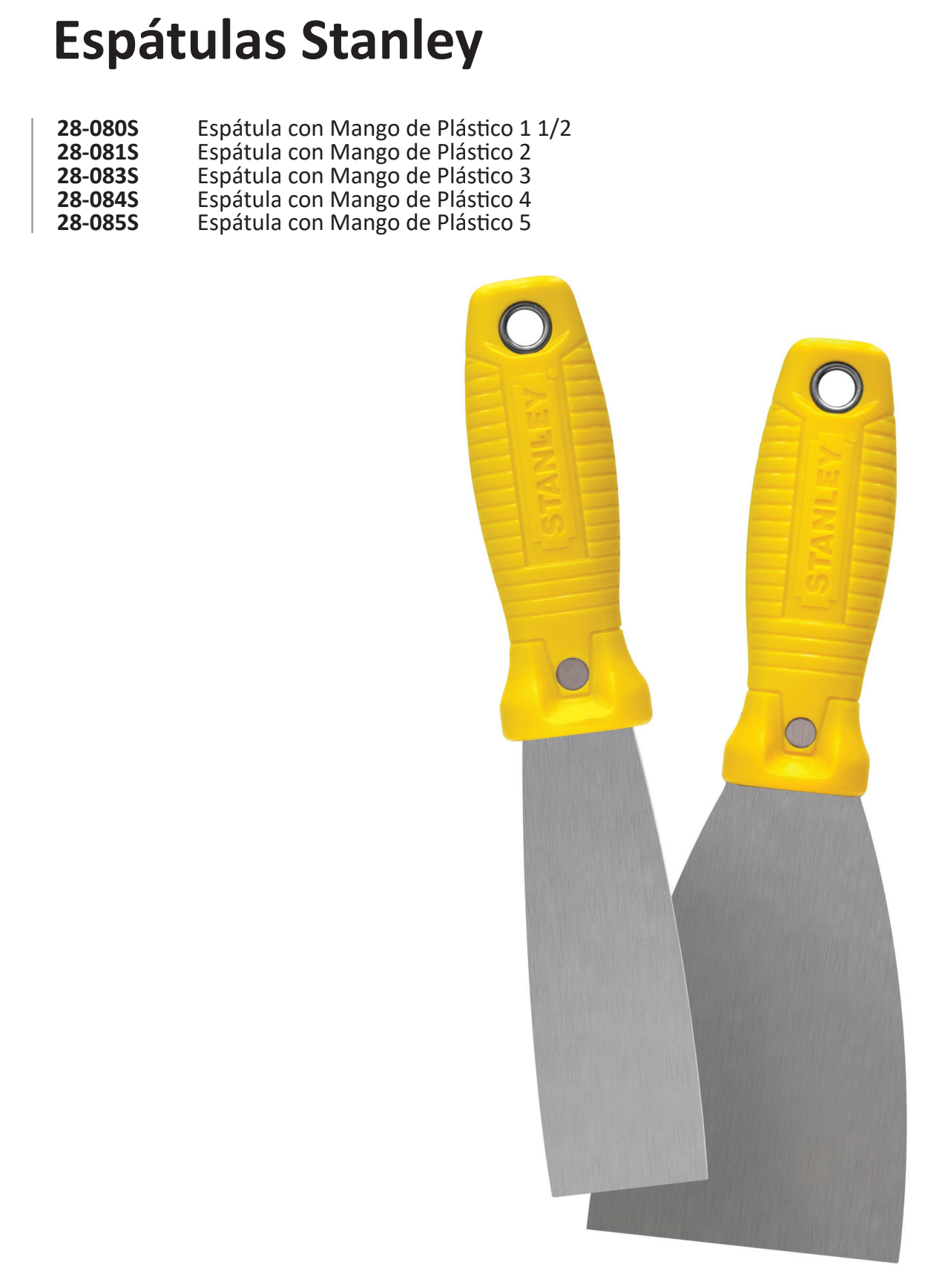 zz Espátulas Stanley