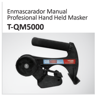 Enmascarador ManualProfesional Hand Held MaskerT-QM5000